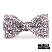 Linbaiway Men Bowtie Butterfly Banquet Wedding Shining Bow Tie