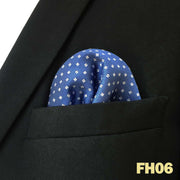 Colorful Dots Crimson Business Multicolor Pocket Square Mens Classic