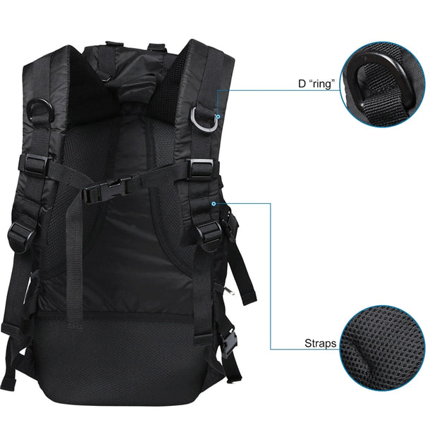 Travel Hiking Backpack  Trekking Camping Backpacks Waterproof