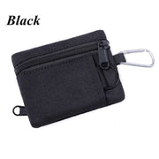 Tactical Key Pouch Wallet Waterproof Portable Travel Zipper Waist Bag For Hiking