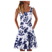 Backless Ladies Summer Dress Sexy Sleeveless