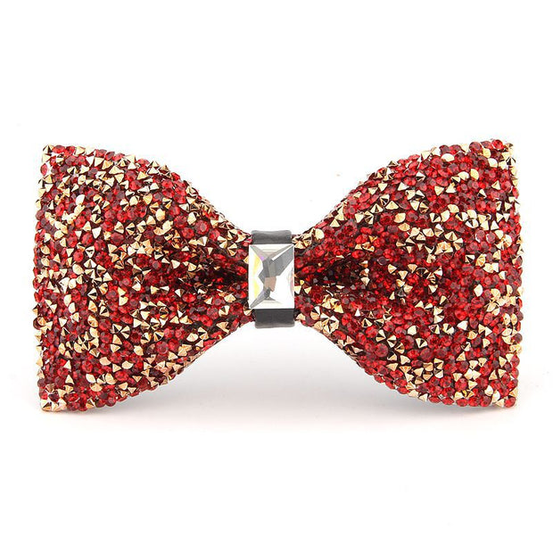 Linbaiway Men Bowtie Butterfly Banquet Wedding Shining Bow Tie