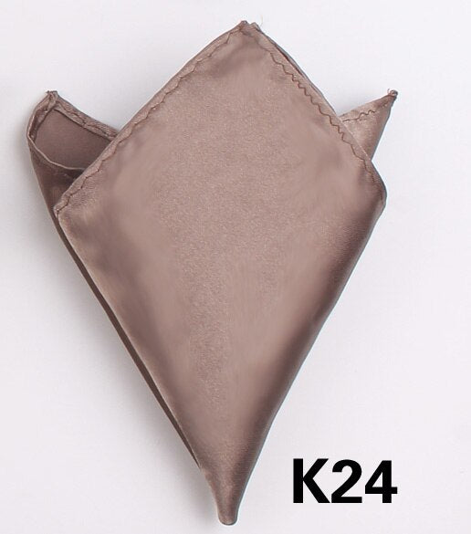 Solid Suits Pocket Square For Men Business Chest Towel Hanky