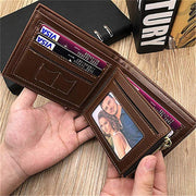 Custom Wallets Men High Quality PU Leather for Him Engraved Wallet