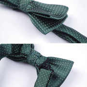 Men Bowtie Cravat Set Fashion Butterfly Party Wedding Ties