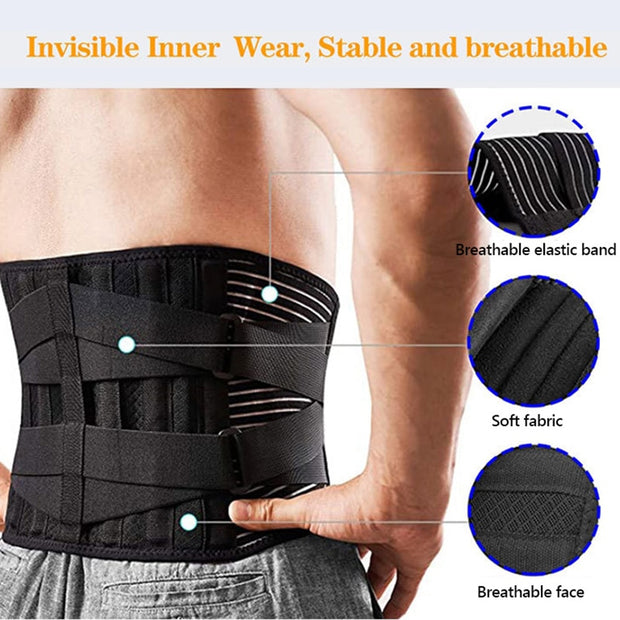Waist Protector Belt Back Waist Trainer Trimmer Belt Men Women