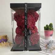Romantic Valentine Day Creative Eternal Flower Rose Bear Christmas Gif