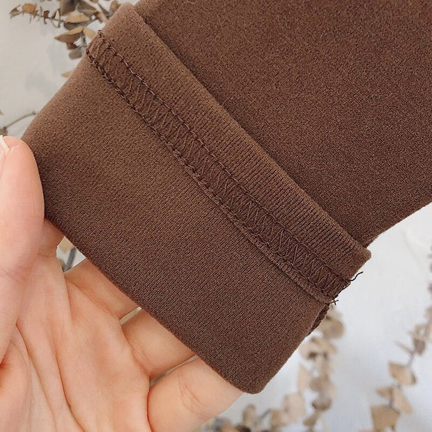 2021 Autumn Winter New Baby Girls Warm Clothing Bottoming Shirt