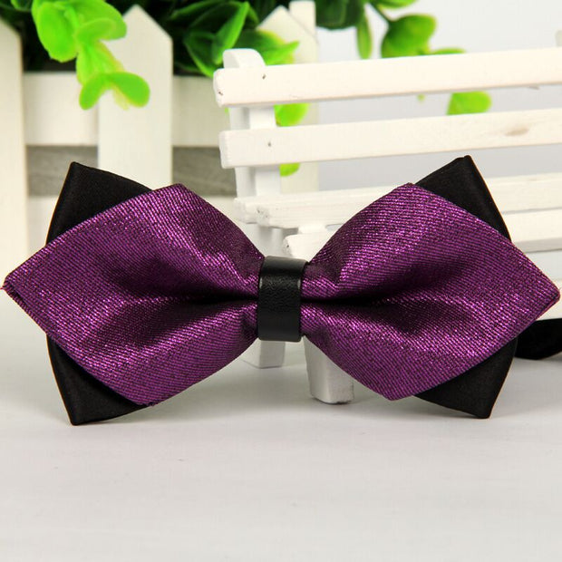 mens bow arrow red pointed black and gold fashion