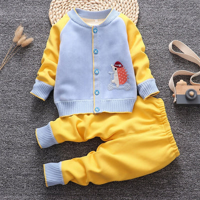 Baby Clothes 0-4Y Years Old Autumn And Winter Warm Suit Girls Boys