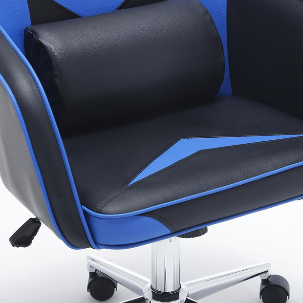 Gaming Computer Chair Mid-Back Adjustable Swivel Home