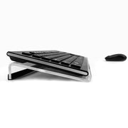 Acrylic Keyboard Rack Transparent Tilted Computer Keyboard Display Holder