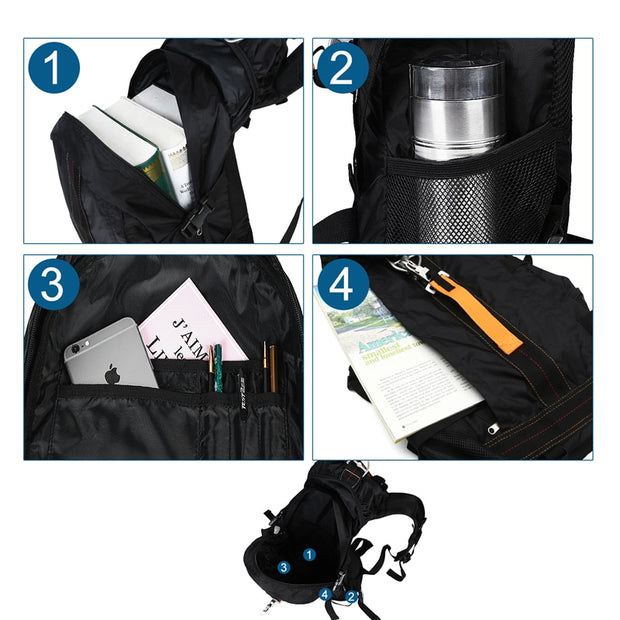 Travel Hiking Backpack  Trekking Camping Backpacks Waterproof