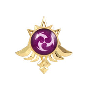 Luminous Pins Brooch Mondstadt Vision Eye of God 7 Elements Badge