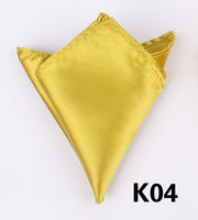 Solid Suits Pocket Square For Men Business Chest Towel Hanky