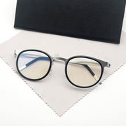 Denmark Brand Titanium Glasses Frame Women Vintage Round Myopia