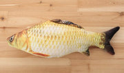 Fish Catnip Toys Stuffed Pillow Doll Simulation Fish Playing Toy For Pet