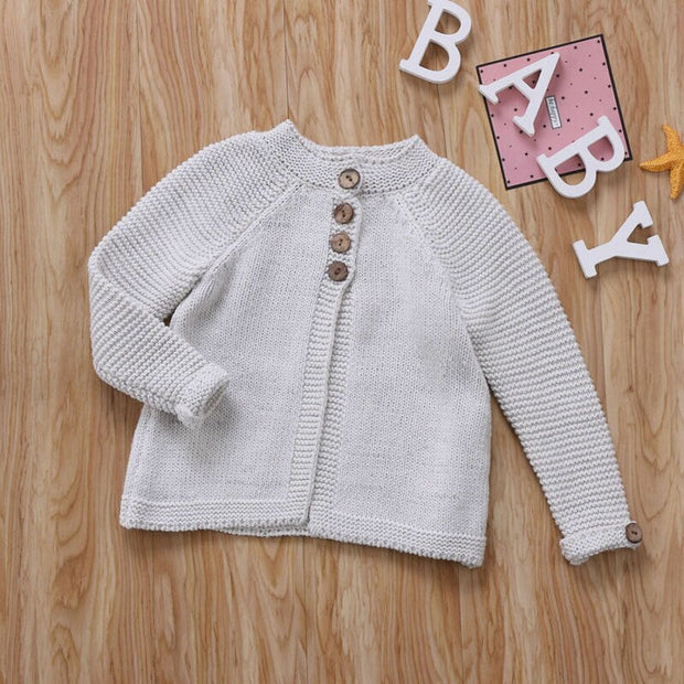 Pudcoco US Stock 2 Colors Toddler Kids Baby Girl Cloak Sweaters Knitwear Coat