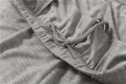 Plus Size 8XL 140KG Men Modal Pajamas Sets O Neck Summer Modal