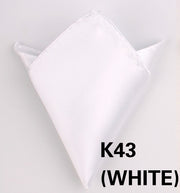 Solid Suits Pocket Square For Men Business Chest Towel Hanky