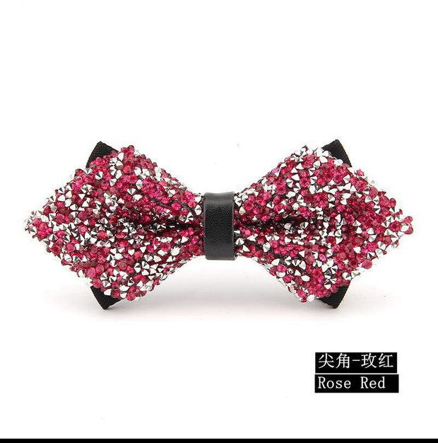 Linbaiway Men Bowtie Butterfly Banquet Wedding Shining Bow Tie