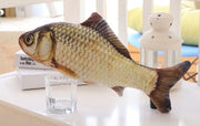 Fish Catnip Toys Stuffed Pillow Doll Simulation Fish Playing Toy For Pet