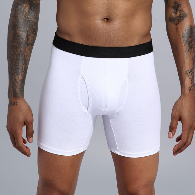 Panties Men Boxers Long Underwear Cotton Man Plus Size Shorts