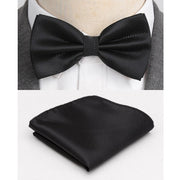 Men Bowtie Cravat Set Fashion Butterfly Party Wedding Ties
