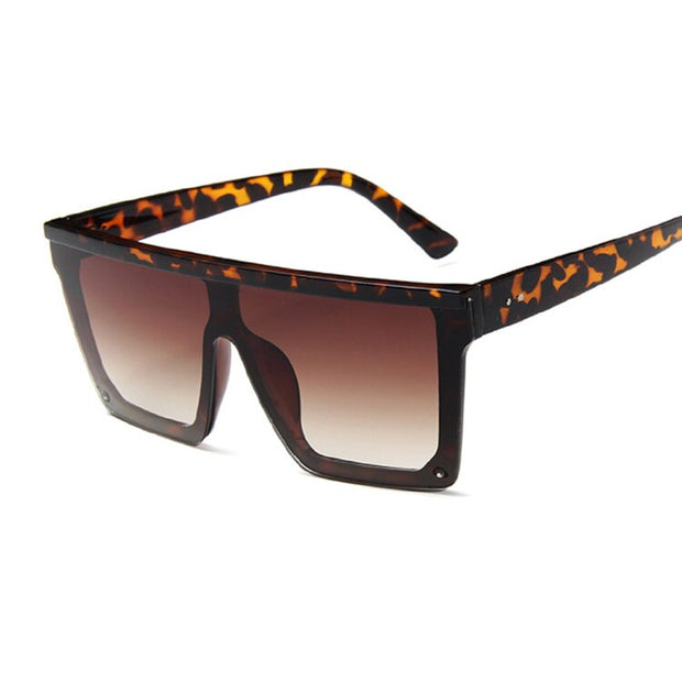 Retro Black Square Sunglasses Men Brand Designer Outdoor Fashion Sun Glasses