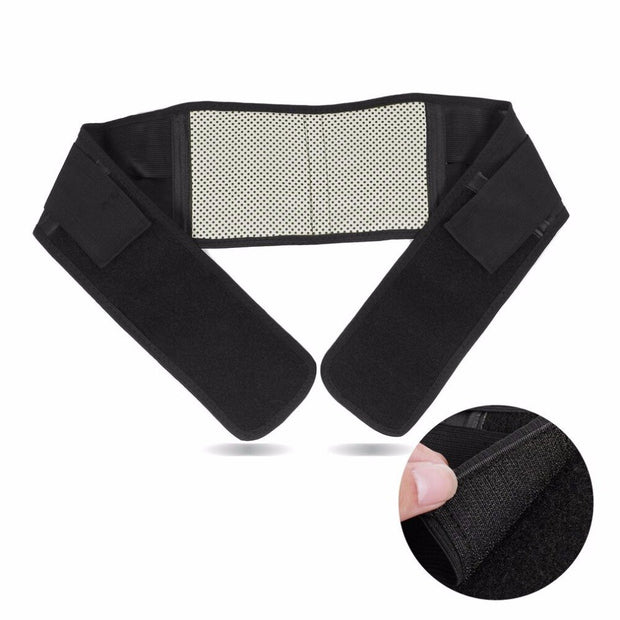 Back Lumbar Waist Support Brace Posture Belt Adjustable Magnetic Therapy Protection