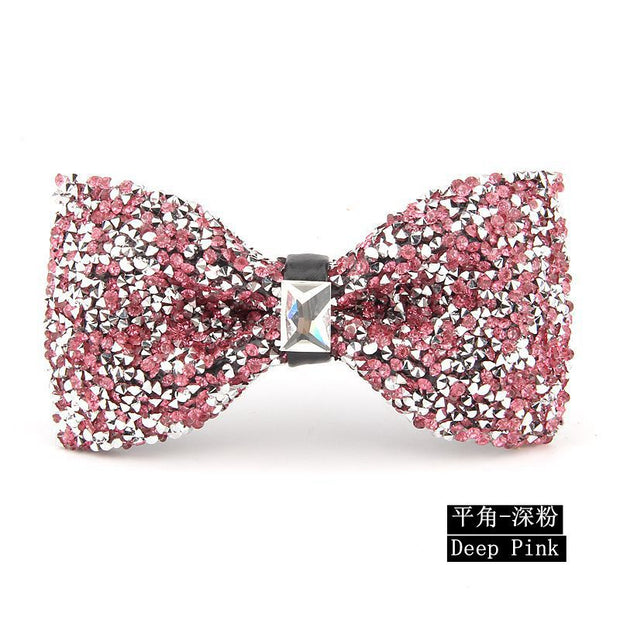 Linbaiway Men Bowtie Butterfly Banquet Wedding Shining Bow Tie