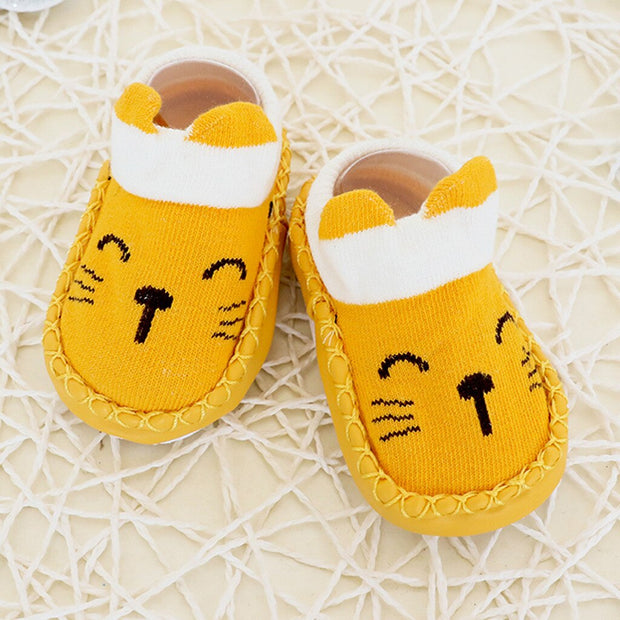 Baby Foot Socks Fashion Cartoon Animal Baby Girls Boys Anti-Slip Socks