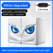 ZK50 Wired Computer Speakers Loudspeaker Bass Subwoofer AUX Audio Home Theater
