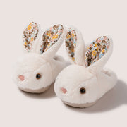 Winter Kids Plush Fluffy Slippers Fuzzy Comfy  Anti-Slip Indoor House Bedroom Shoes