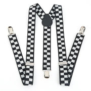 Soild Colorful Suspenders Sets Child Y-Back Braces Adjustable Straps