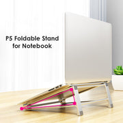 Portable Laptop Holder Stand Base Aluminum Alloy Computer Notebook PC Riser
