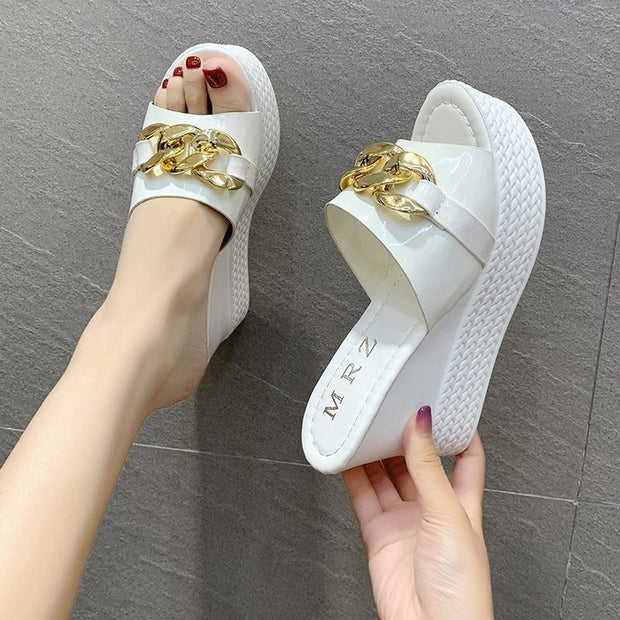 Sexy Platform Wedges Sandals Women Fashion High Heels