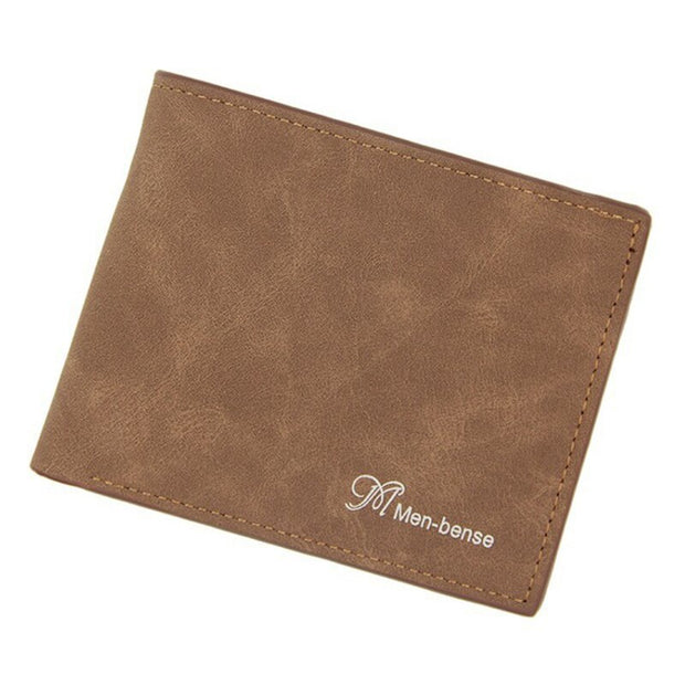 Custom Pattern Engraving Men 's Leather Bi-Fold Photo Personalized Wallet