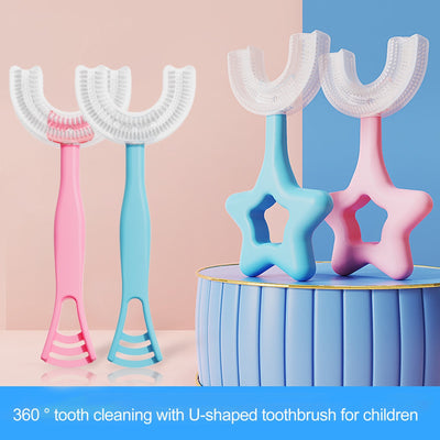 Kids Soft Silicone Training Toothbrush for Babies
