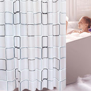 40Waterproof PEVA Shower Curtain Liner Transparent