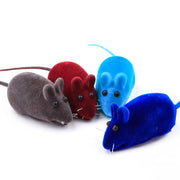False Mouse Cats Pet Toys Long-haired Tail Mice With Sound Rattling Soft Real Rabbit