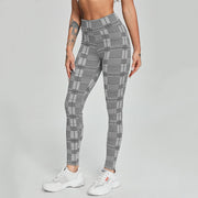 Fitness Leopard Leggings For Women Workout Yoga Pants Scrunch Butt