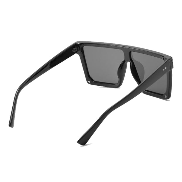 Retro Black Square Sunglasses Men Brand Designer Outdoor Fashion Sun Glasses