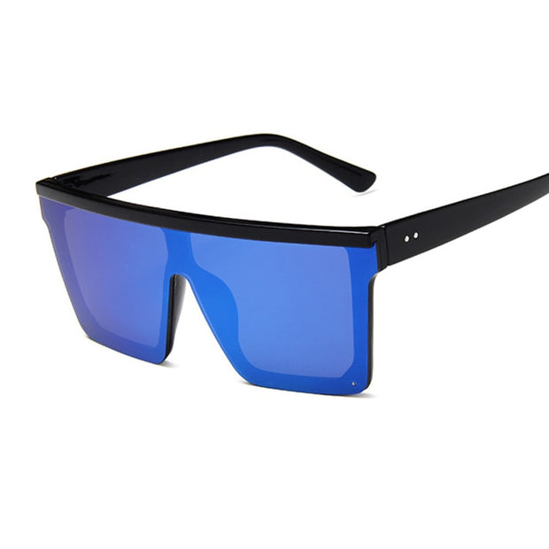 Retro Black Square Sunglasses Men Brand Designer Outdoor Fashion Sun Glasses