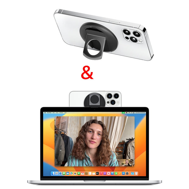 Adjustable Continuity Camera Mount Accessories Portable Magnetic Phone Webcam