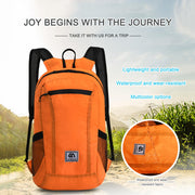 Portable Waterproof Travel Backpacks Men Climbing Travel Bags Hiking Backpack