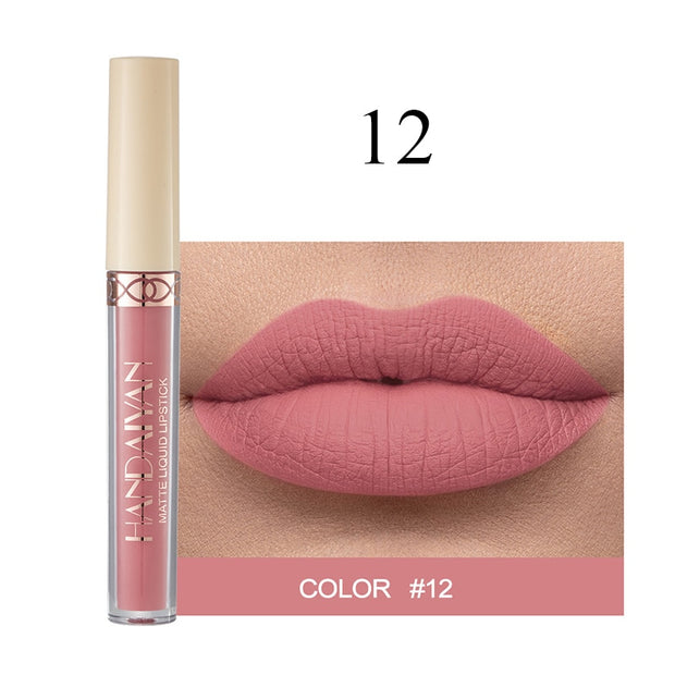 Women Makeup Velvet Lipstick New Mini Lip Gloss Capsule Lip Sticks Portable