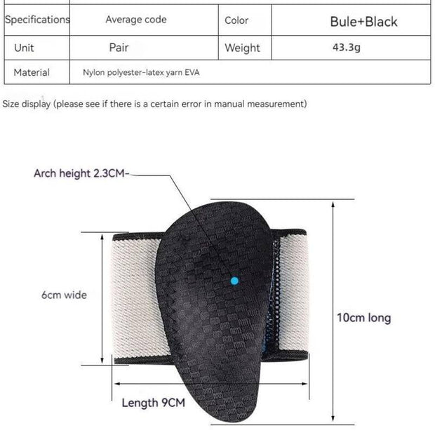Arch Support Compression Fasciitis Cushioned Support Sleeves, Plantar Fasciitis Foot Relie