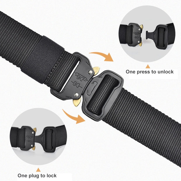 Multifunction Nylon Belt Outdoor Hunting  Tactical Belt