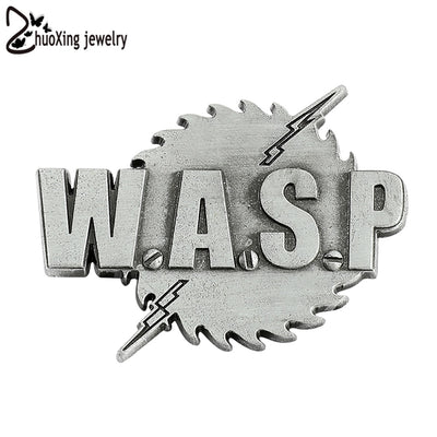 Pin Eddie Munson WASP Pins Badge Button Brooch for Backpacks and Jacket